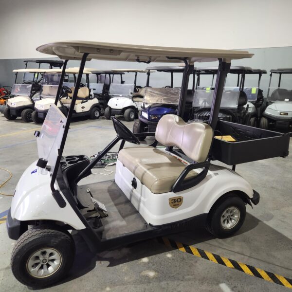 rental vehicle yamaha cart with rear cargo box
