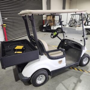 rental vehicle yamaha cart with rear cargo box
