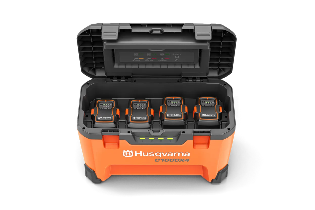 husqvarna c1000x4 battery charging station