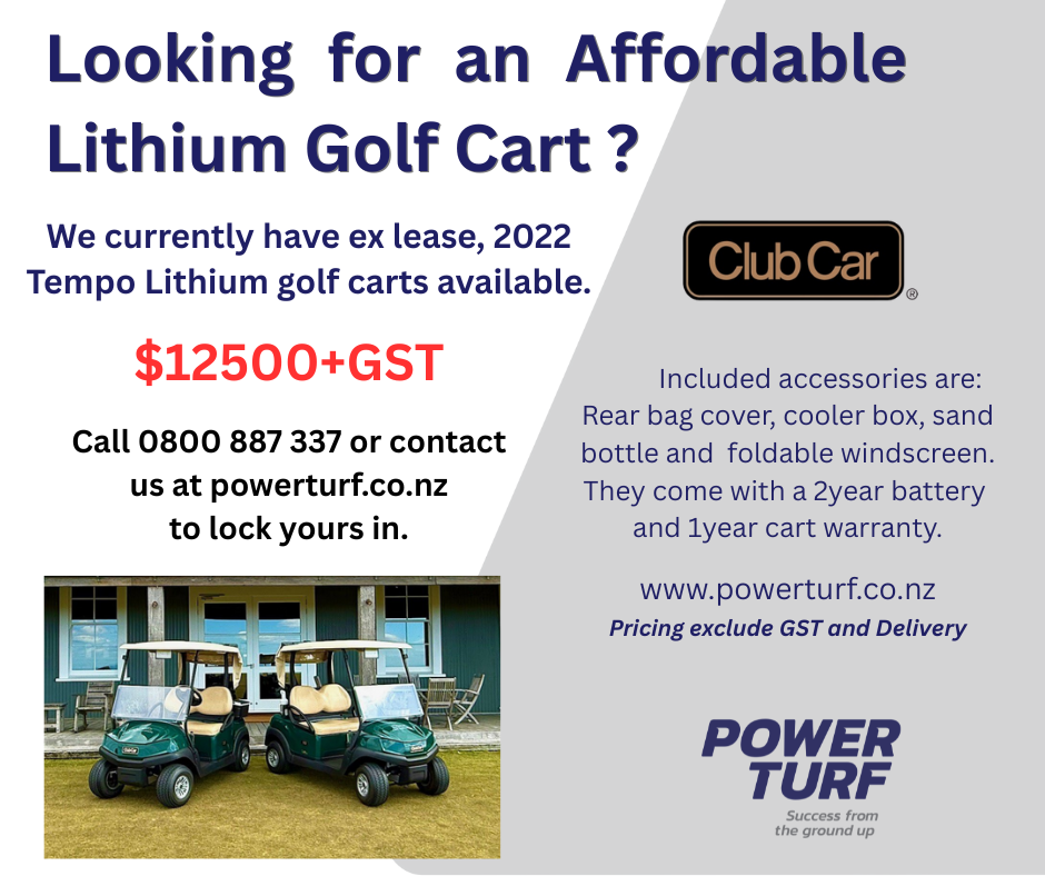 looking for a lithium golf carts