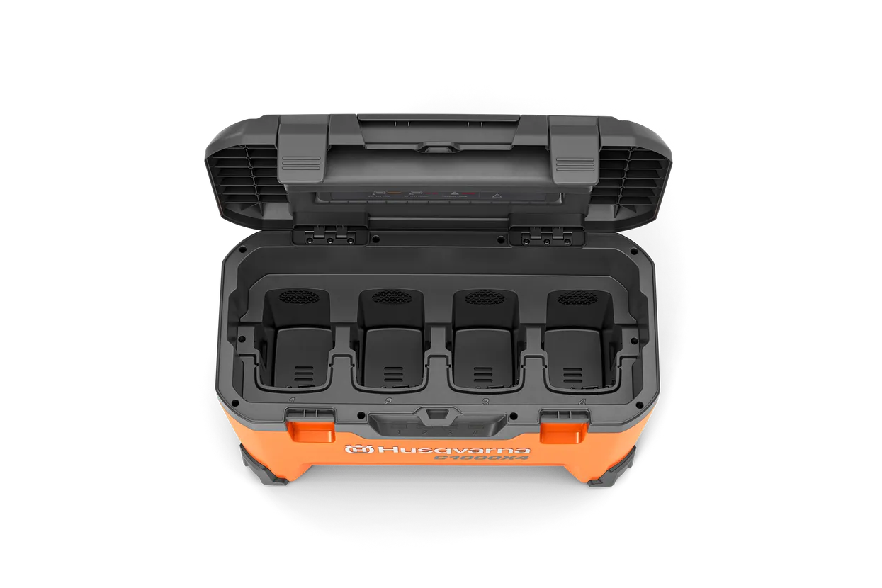 husqvarna c1000x4 battery charging station